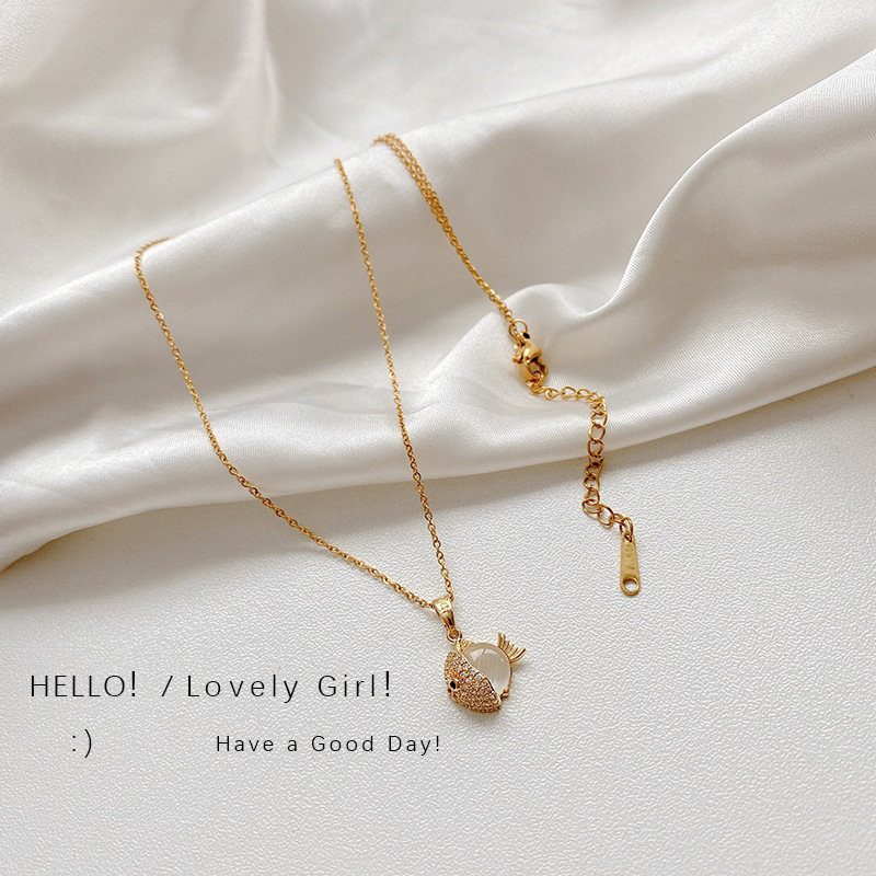 Chinese Ethnic Style Fashion Temperament Titanium Steel Necklace