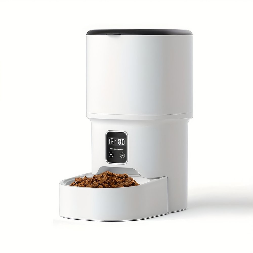 4L Pet Cat Feeder Automatic With Timer Food Dispenser For Dog Feeding