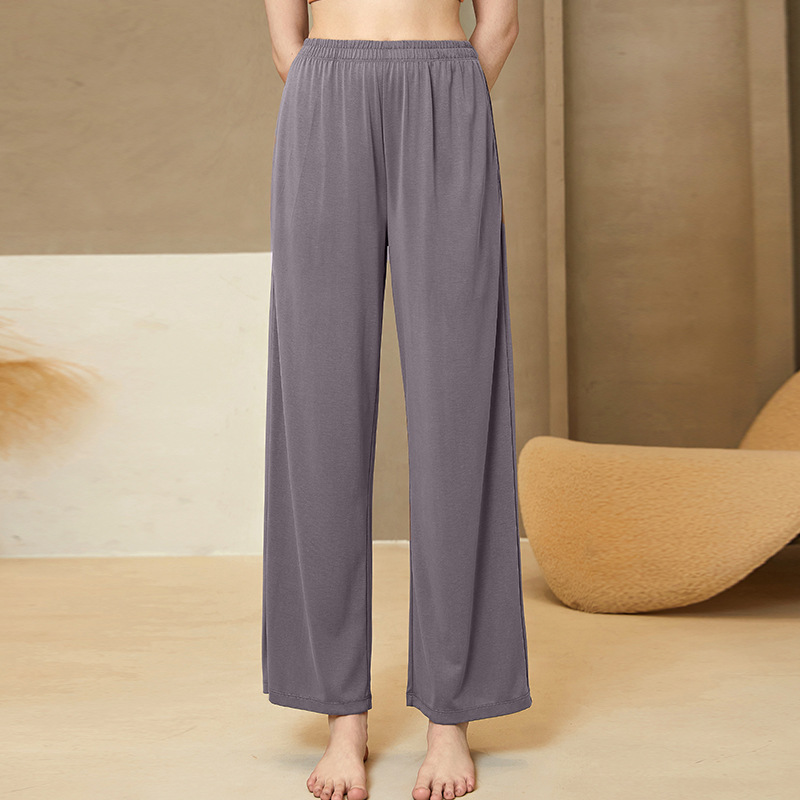 Title 6, Acetate Cotton Drape Wide-leg Mopping Pants