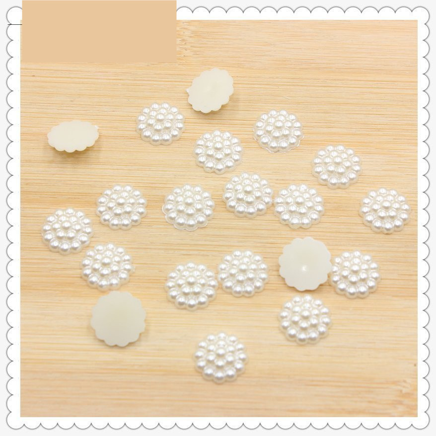 14mm Mini Flower Handmade Material Resin Accessories