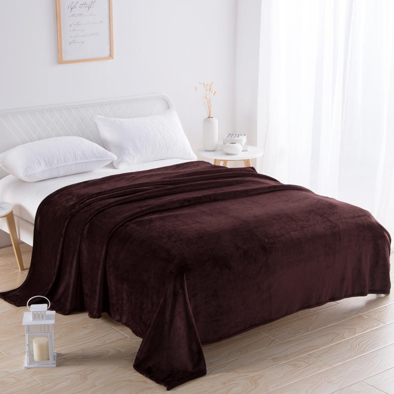 1PC Ultra Soft Plush Throw Blanket, Warm Fluffy Lightweight Blanket For Sofa Bed Couch