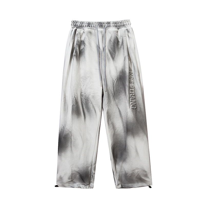 Title 1, Diablo Tie-dye Niche Casual Damenhose, weite Ho...