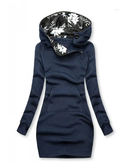 Fashion Casual Slim Long Ladies Sweater Blue - Shop at LoveMi