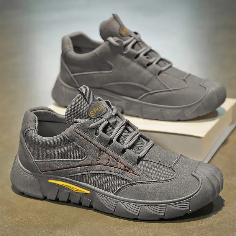 Men's Labor Safety Shoes, Autumn Trendy Casual