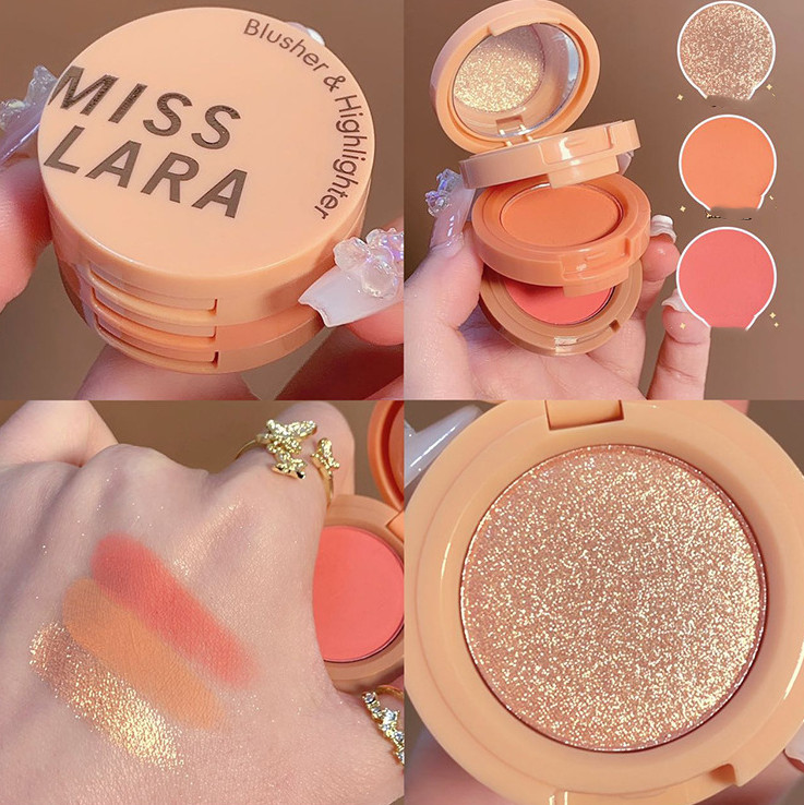 3 IN 1 Kawaii Blush Powders & Highlighter MISS LARA™