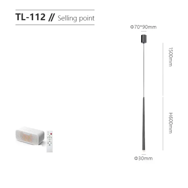 Linear LED Wall Light For A Living Room, 2.1m