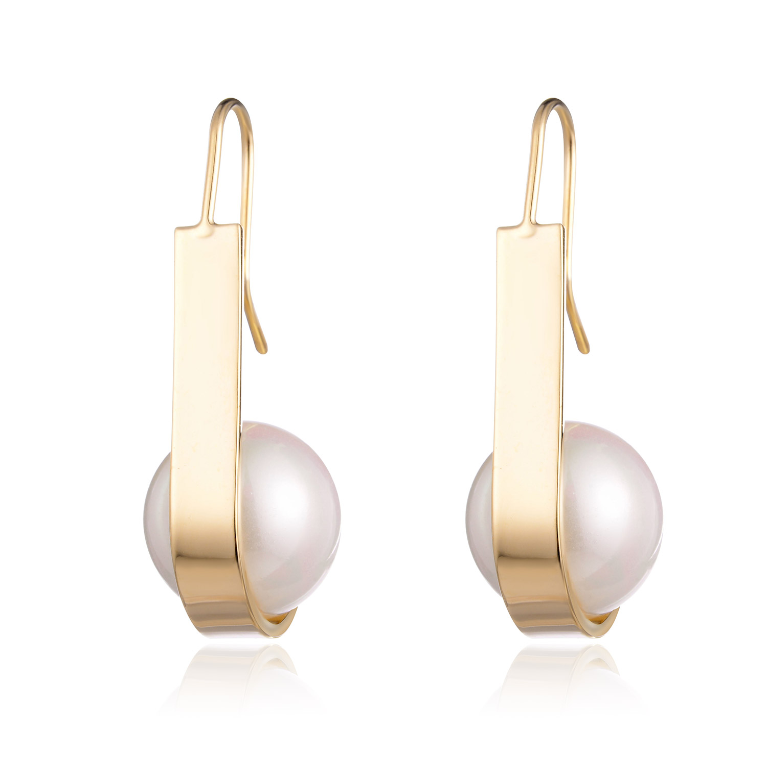 Female Korean Style Simple And Light Luxury Geometric Earrings