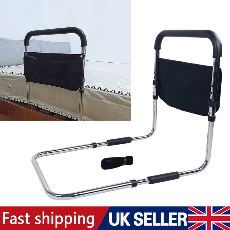 For Elderly Adults Disabled Guard Handrail Assist Bed Rail Safety Side Bed Rails