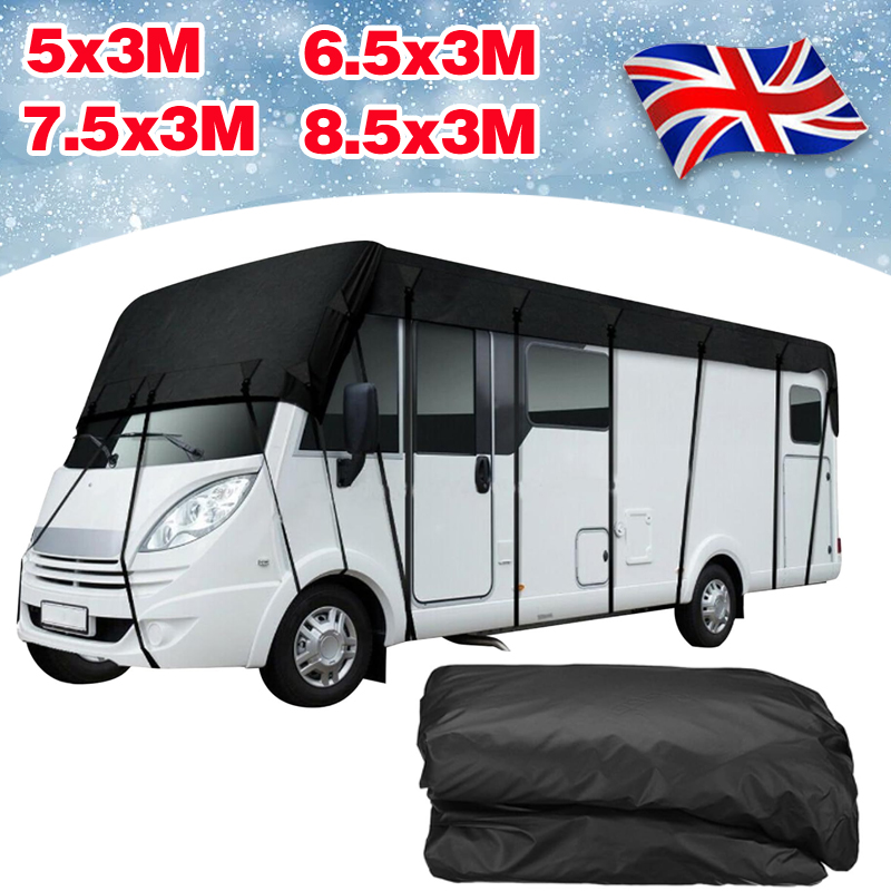 5-8.53m RV Protective Roof Top Cover For Motorhome Caravan Camper Vehicles