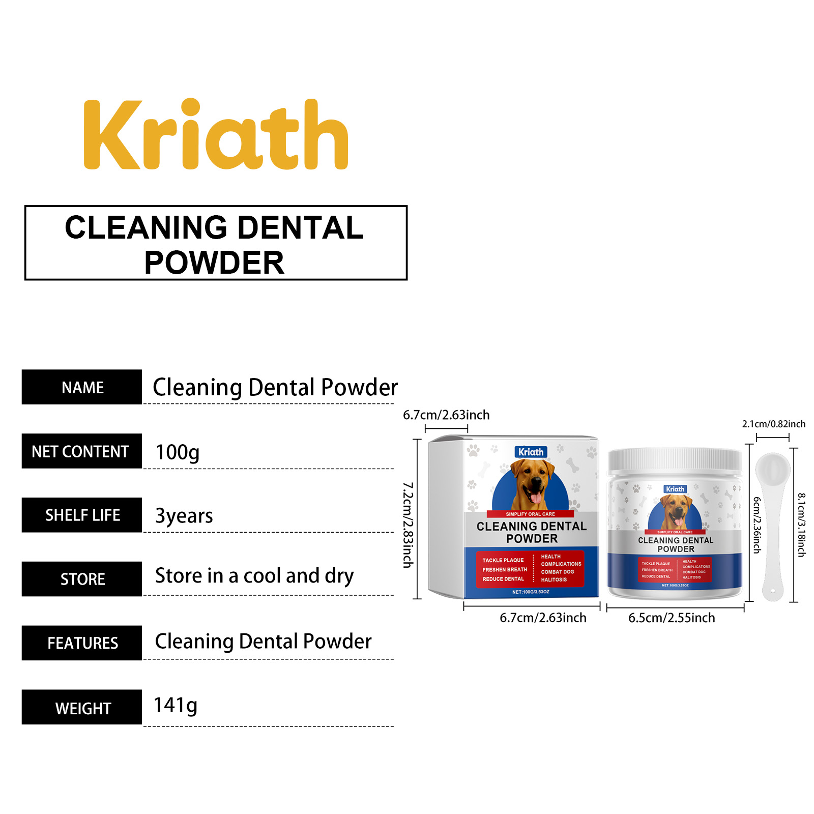 Dog Teeth Cleaning Powder 7