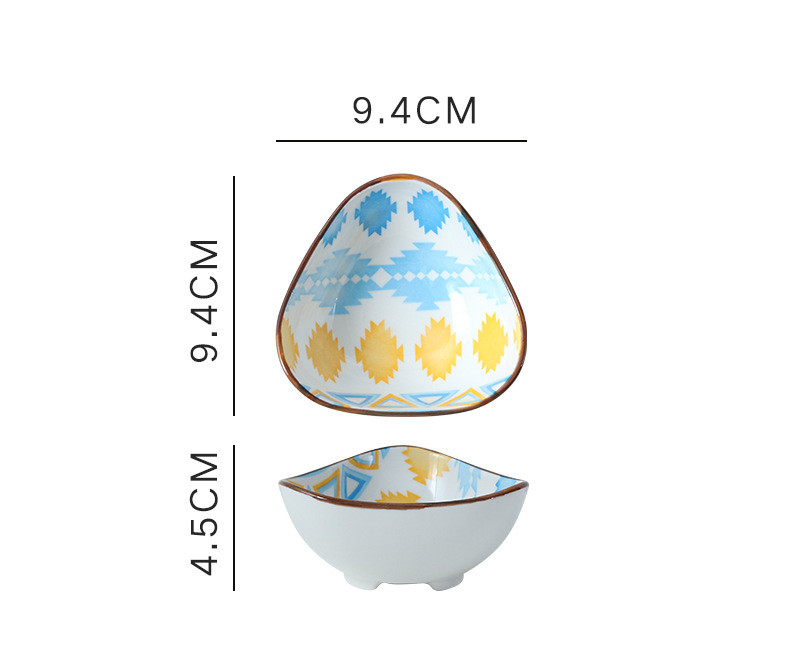 Title 4, Household Underglaze Ceramic Sauce Dish