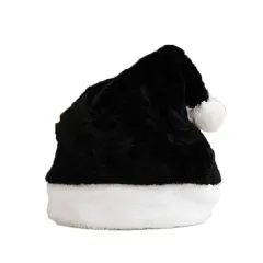 Creative Christmas Hat Decorative Plush Hat Rainbow Color - Black - View 1