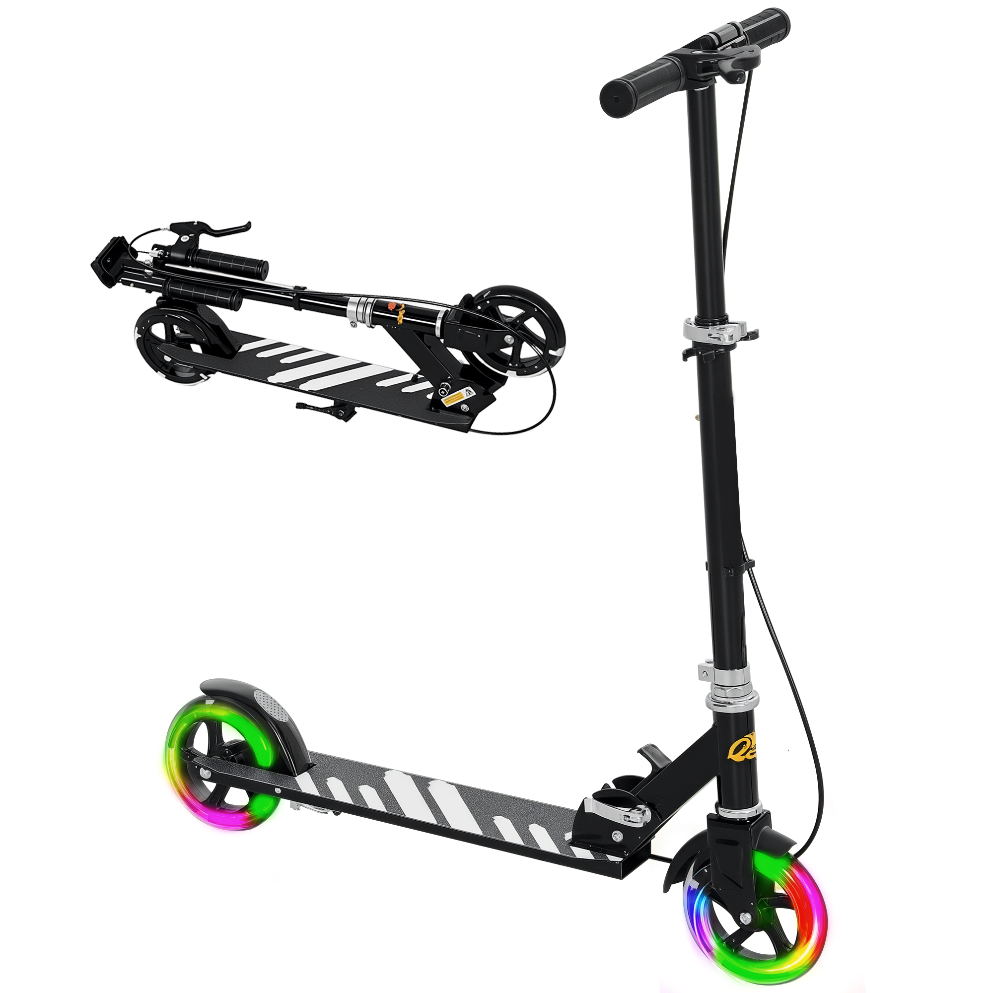 Scooter Suitable For Children Aged 3-8, With Adjustable Handlebars, Two — image 5