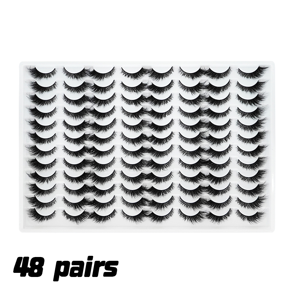 3D False Eyelashes Are Multi-layered, Realistic, Soft And Comfortable
