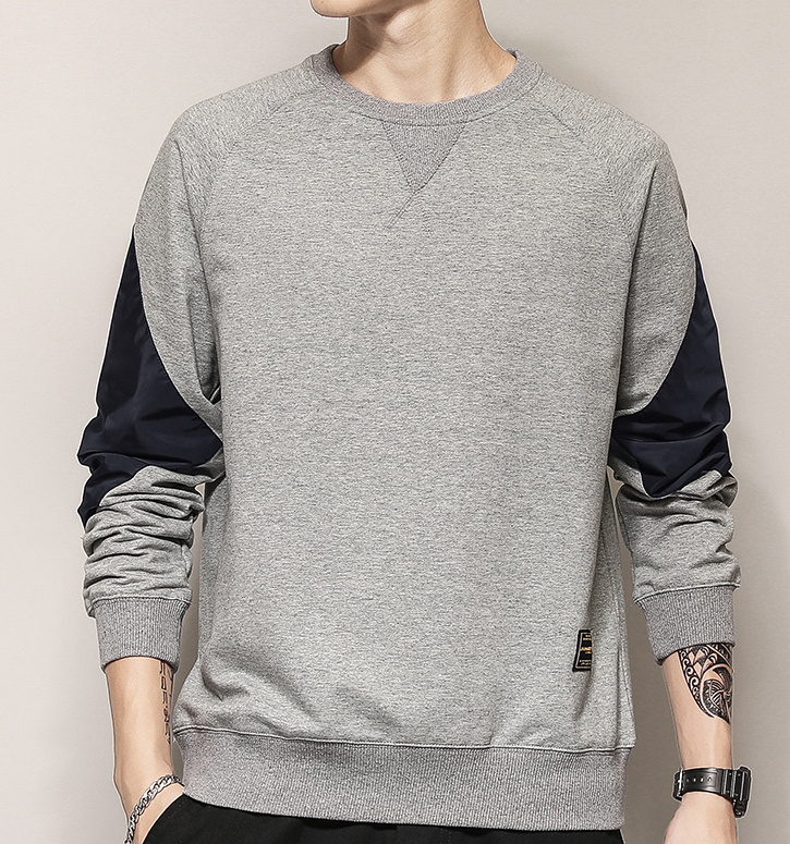 Fall Jacket Bottom T-shirt Loose Men's Wear