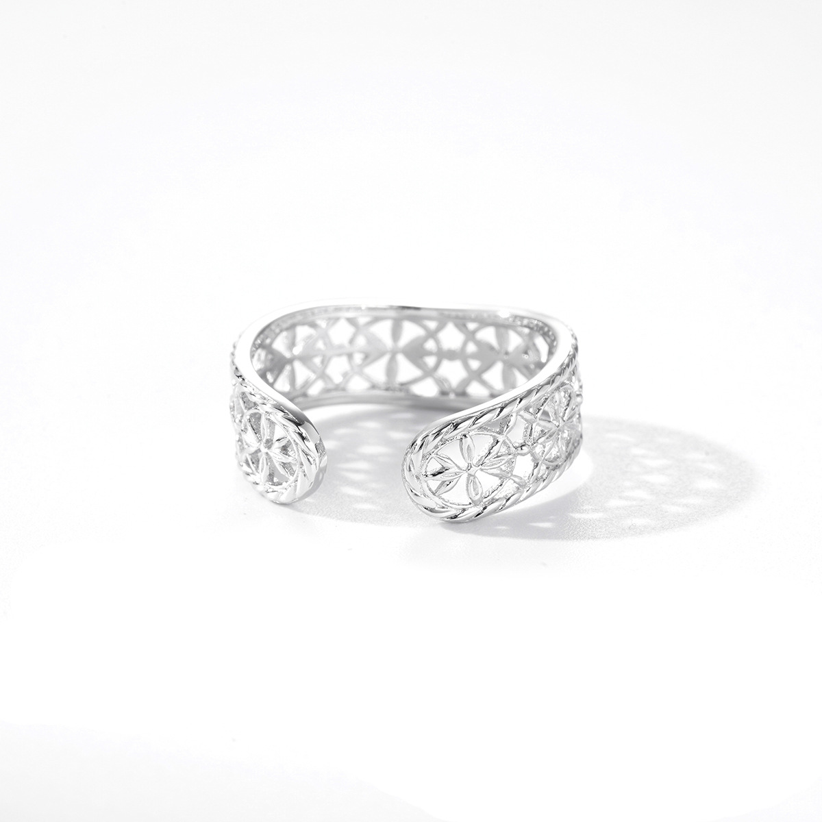 Title 5, Sterling zilveren ring met lichtgewicht luxe en...