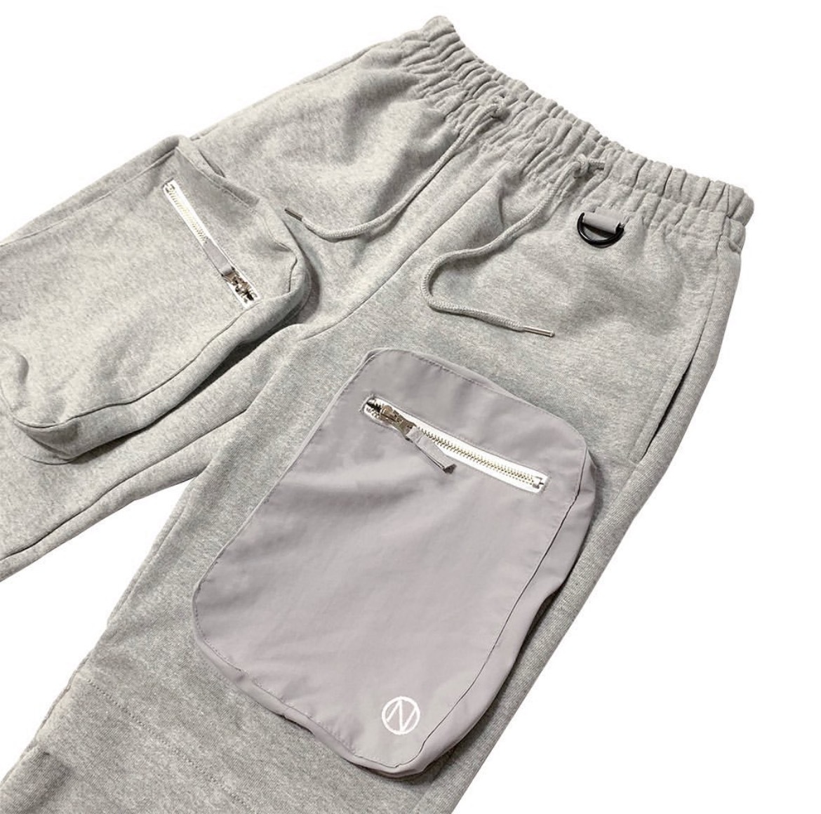 Men's Loose Straight Casual Multi Pocket Sweatpants