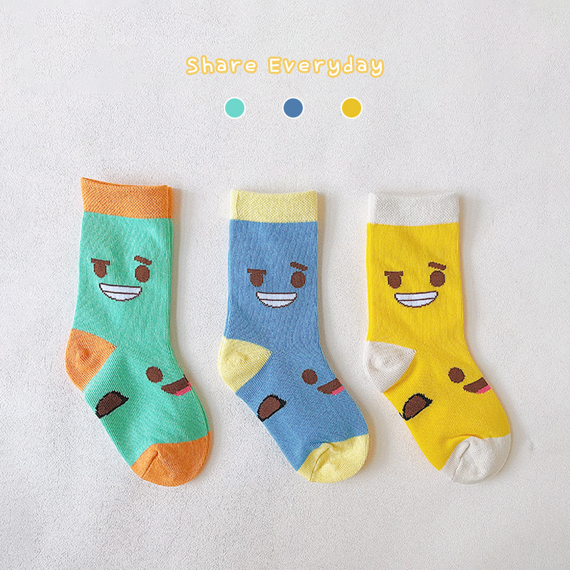 Smiley face socks