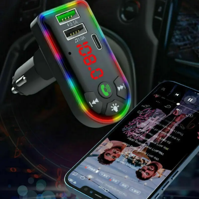 Car Bluetooth 5.0 MP3 Player FM Transmitter