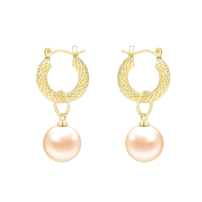 Sweet Commuter Student Earrings Pure Color Women's Jewelry