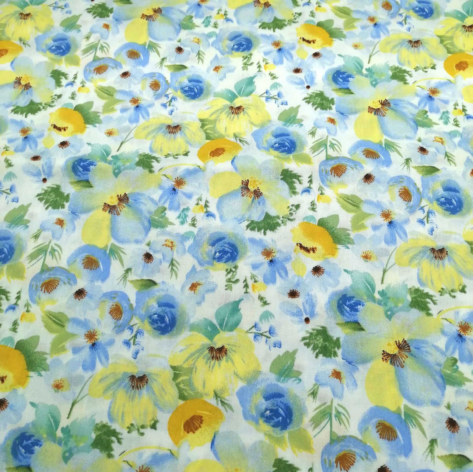 Cotton Twill Printed Cloth DIY Handmade Patchwork Floral Cloth Cotton Bedding Fabric 30 - Shop at LoveMi