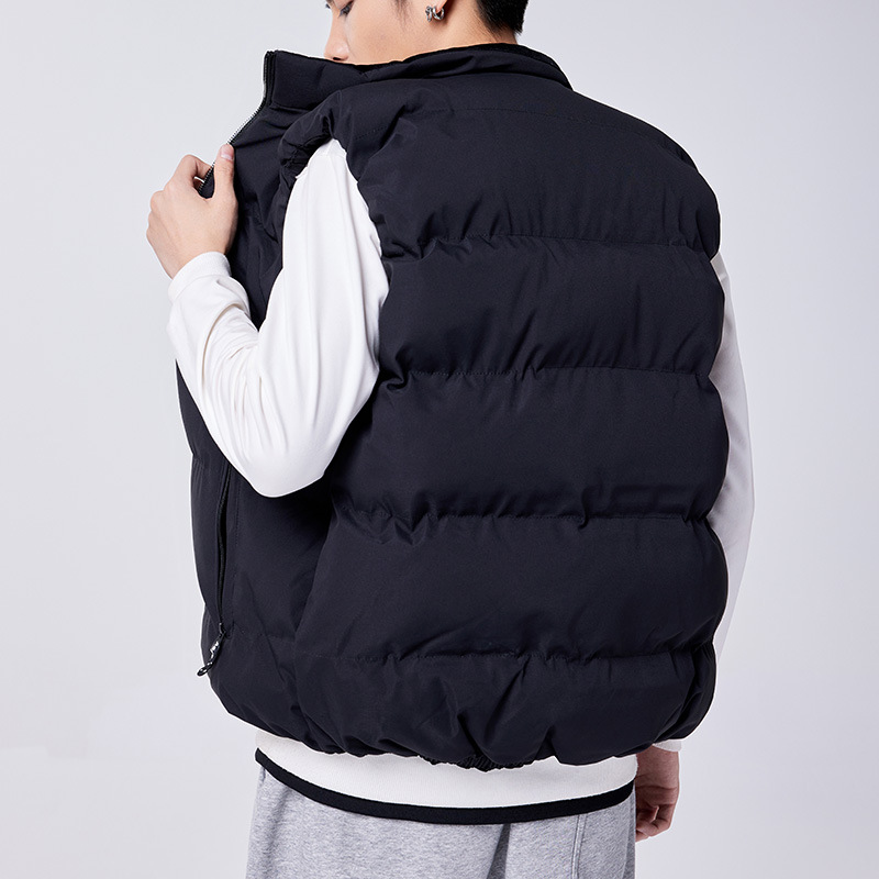 Casual Vest Men's Down Cotton Thickening
