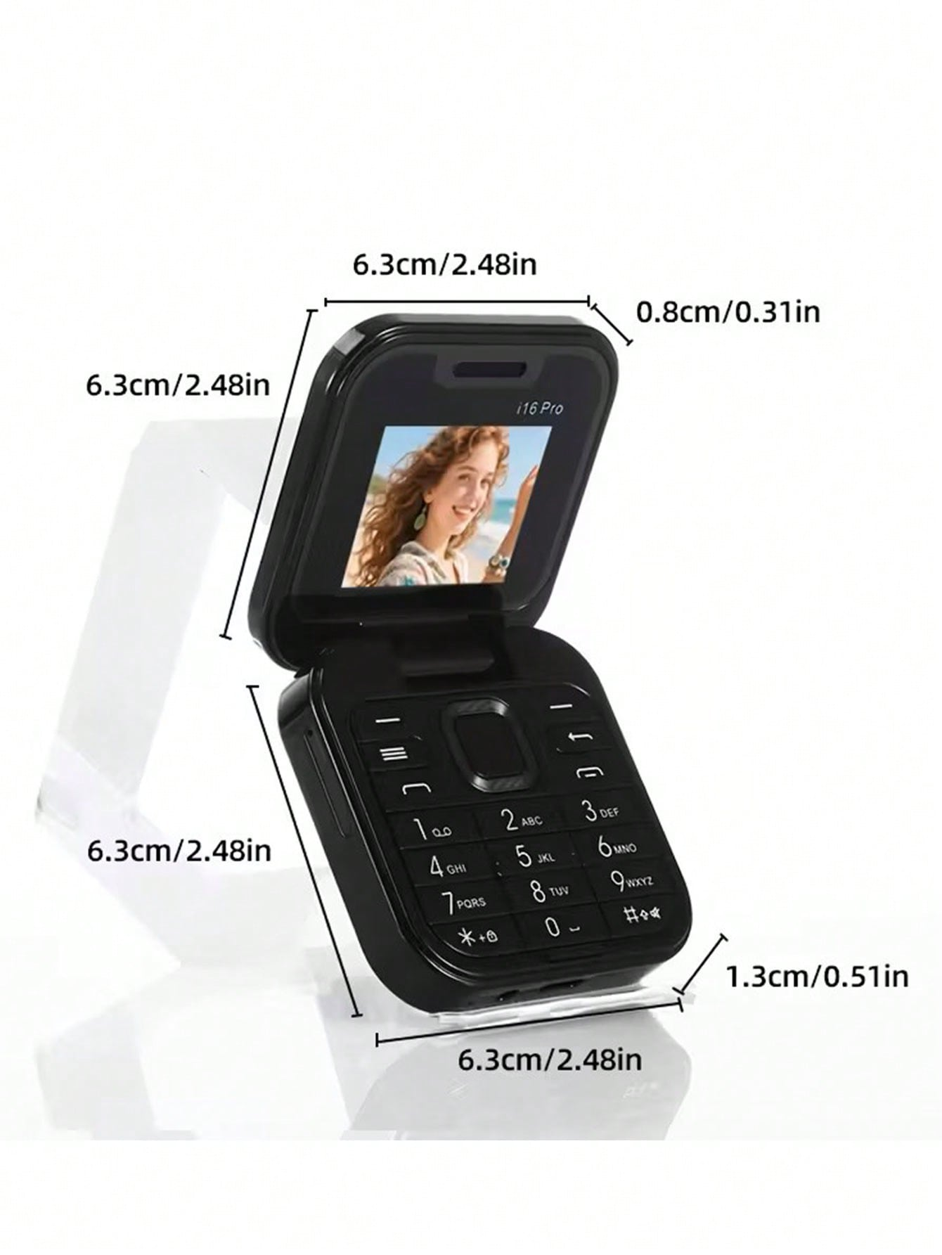 The New 2G Foldable Phone Features Dual SIM Dual Standby For Calls, Text Messages And Music, Making It Suitable For Travel, Outdoor Activities And As A Backup Phone