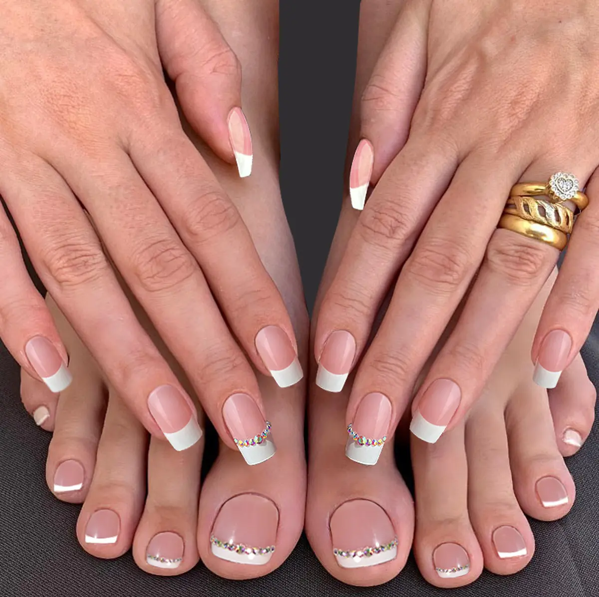 Wear Nail Powder White Hands And Feet