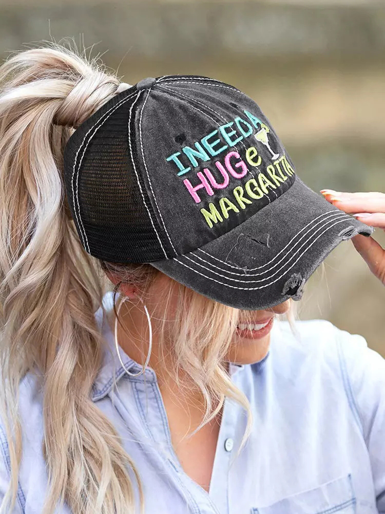 Exclusively For Letter Embroidered Baseball