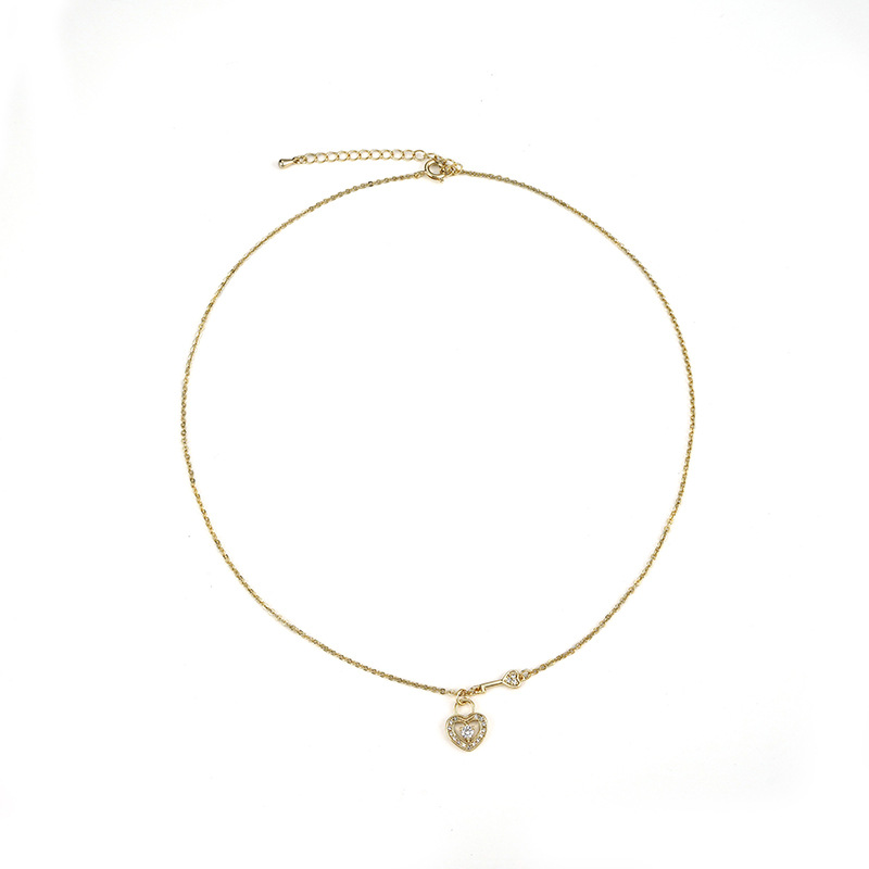 Fashion Personality Retro Simple Niche Design Sense Ins Wild Clavicle Chain