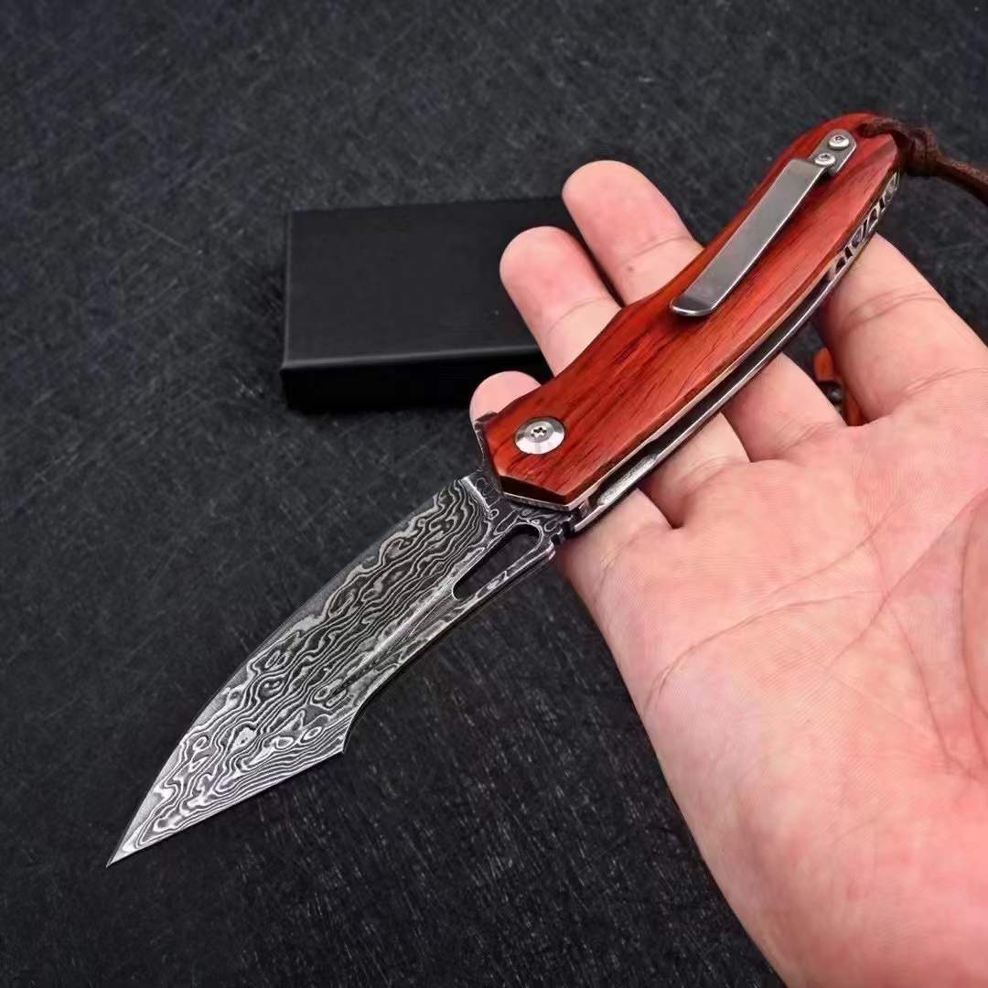 Knife VG10 High Hardness  Portable Folding Knife