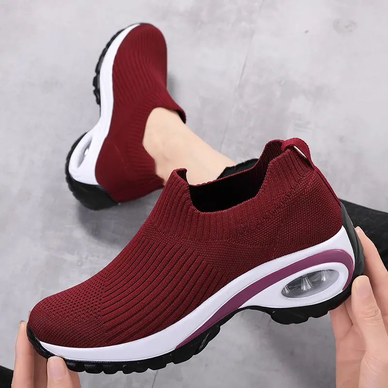 Sneakers Women Air Cushion Mesh Breathable Running