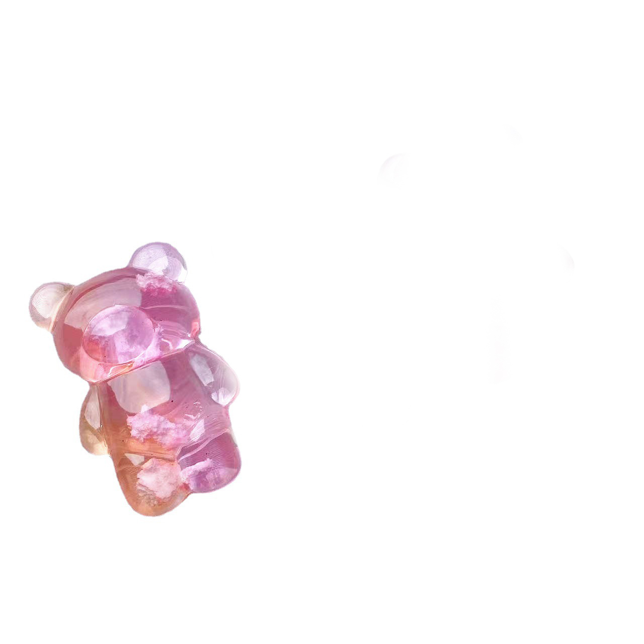 Gradient Bear White Cloud Mobile Phone Airbag Holder - Image 5