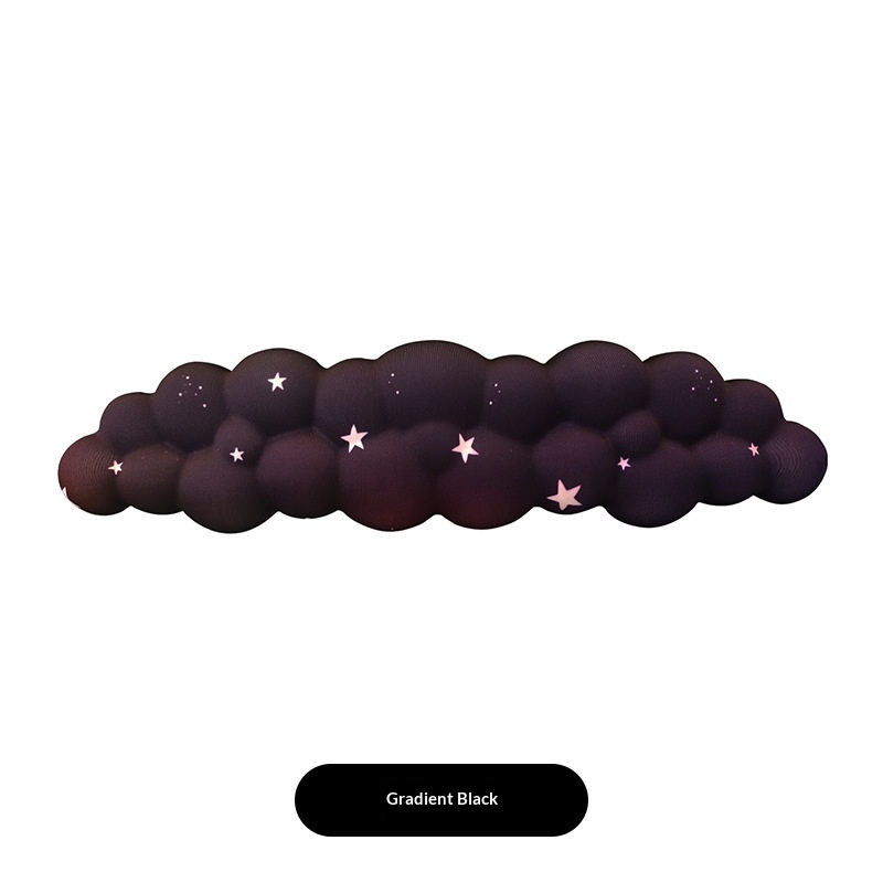 Cross-border Cloud's Popular Gradient Color Mechanical Keyboard Wrist Rest And Wrist Support For Office Desktops, Non-slip Keyboard Wrist Rest
