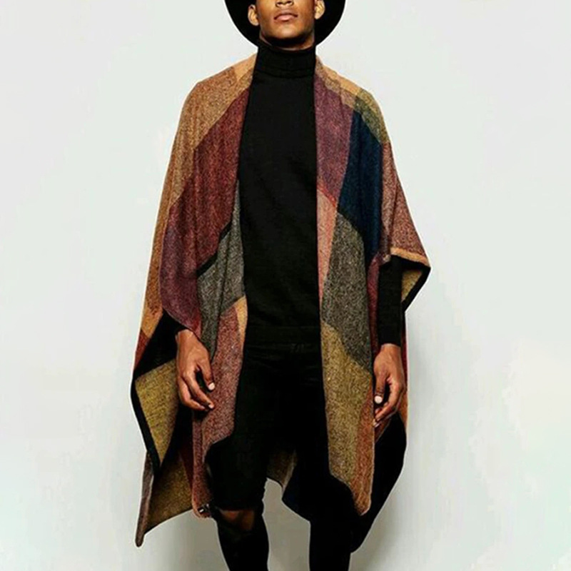 Jacket Simple European And American Retro Personality Cape