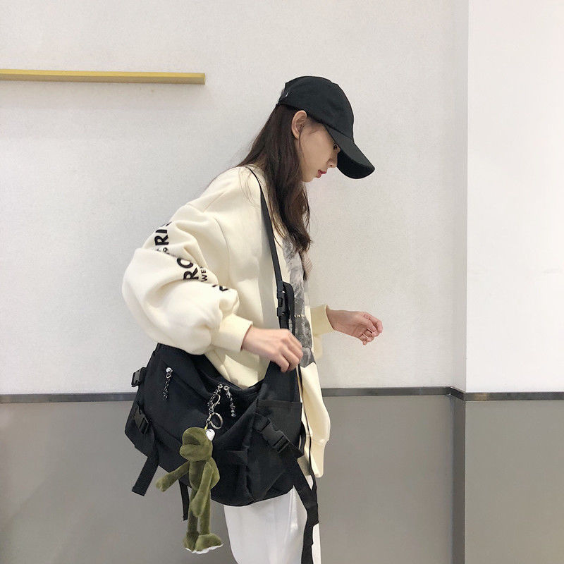 Student Functional Tooling Japanese Large-capacity Canvas Bag