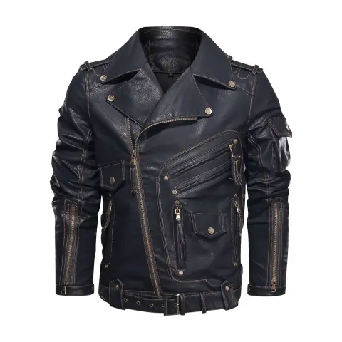 Motorcycle Leather Jacket