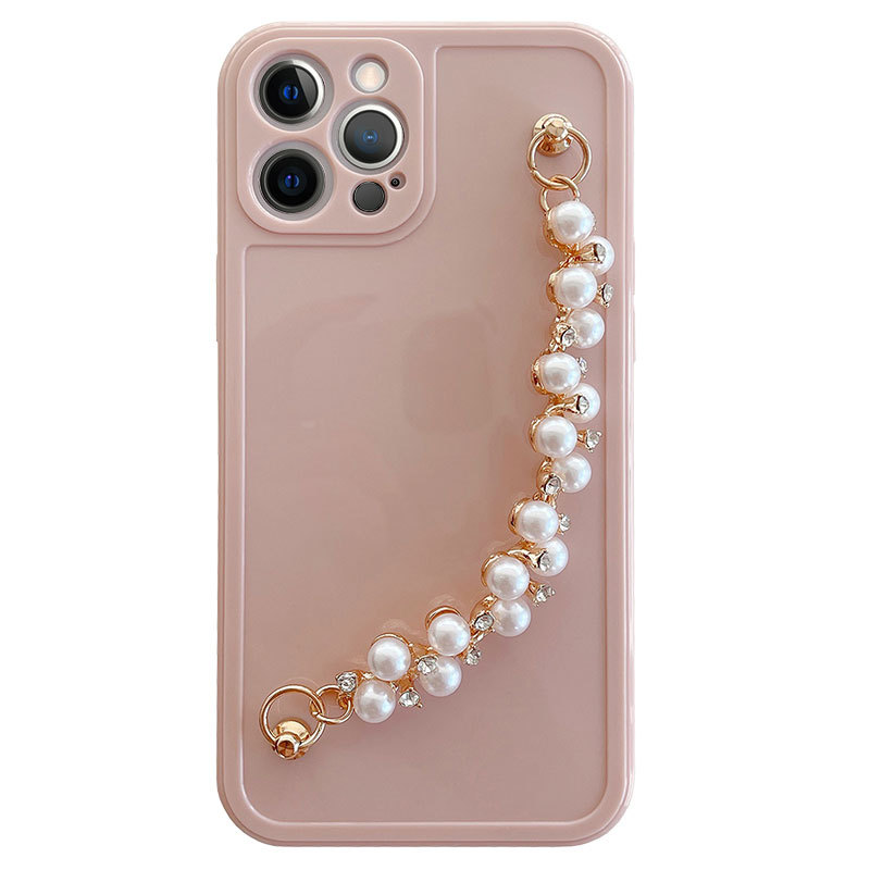 Rhinestone Pearl Bracelet Suitable For Pro Max Mobile Phone Shell Female Soft - Image 3
