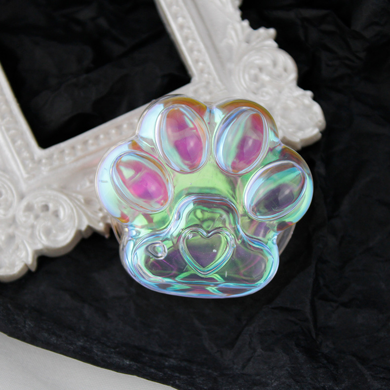 Cute Cat’s Claw Laser Transparent Airbag Bracket