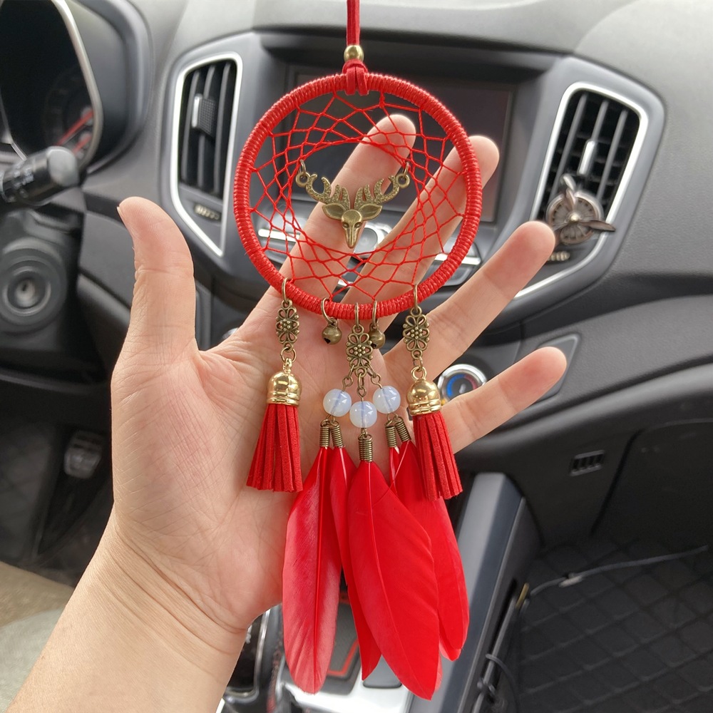 Title 4, Dreamcatcher Automobile Hanging Ornament Feather