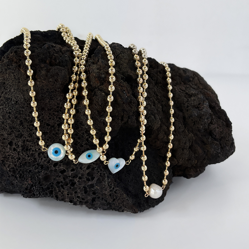 Simple And Fashionable Niche Design Devil's Eye Necklace