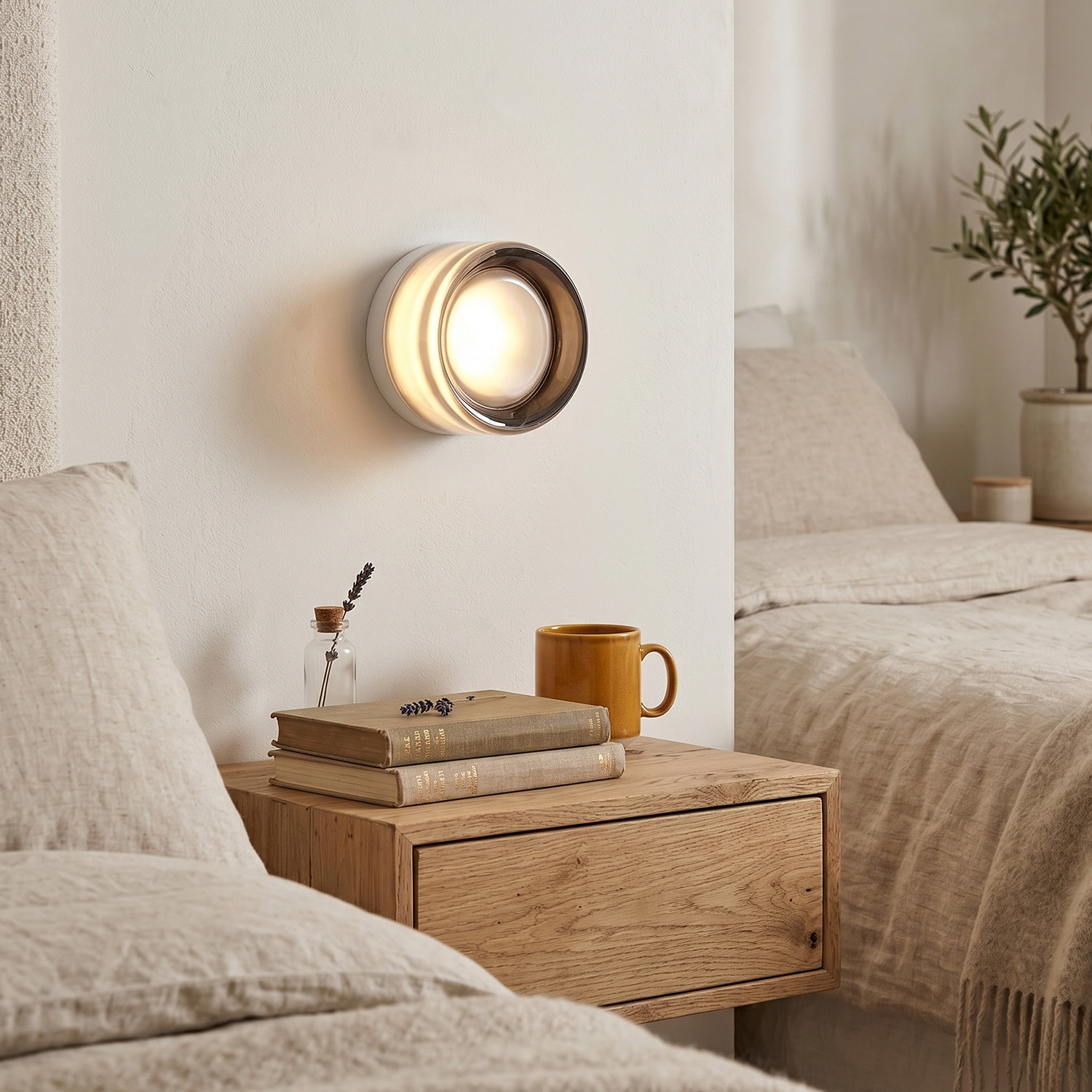 Modern Minimalist Round Wall Light