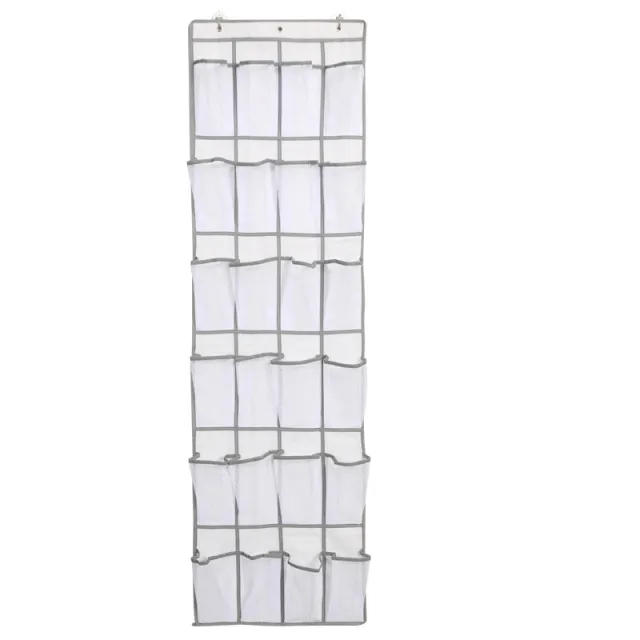 Shoe Storage Hanging Bag Behind Non woven Door White - Shop at LoveMi