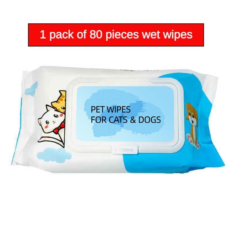 Dog Cat Pet Wet Wipes For Paws And Butt, EarsEyes Plant based Pet Wipes, Unscented DogWipes, Cleaning Deodorizing, Paw Wipes ForDogs Cats Pets 1Pcs - Shop at LoveMi