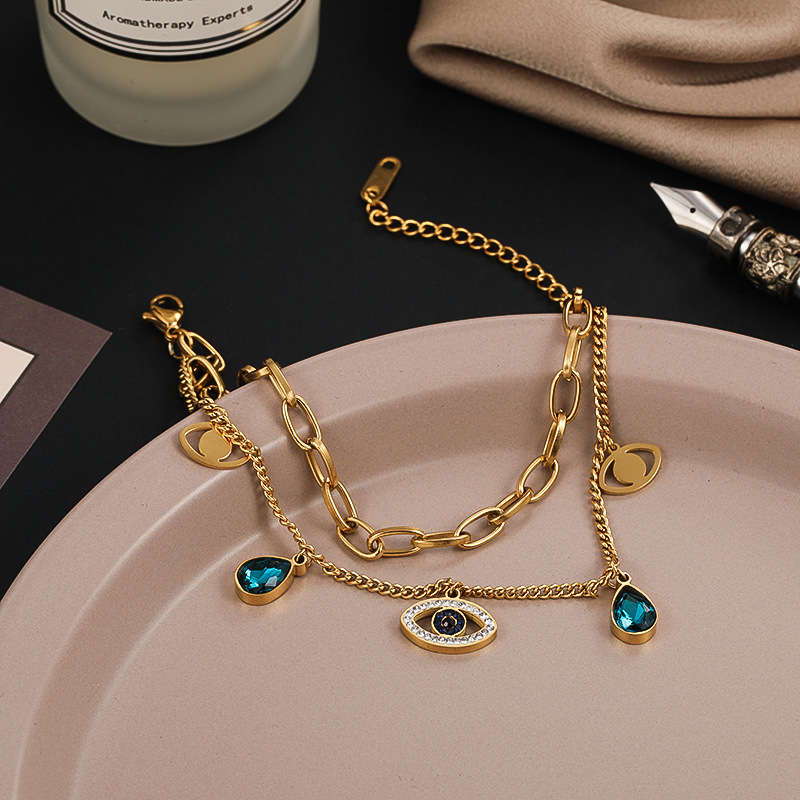 Fashion Thick Chain Titanium Steel Bracelet