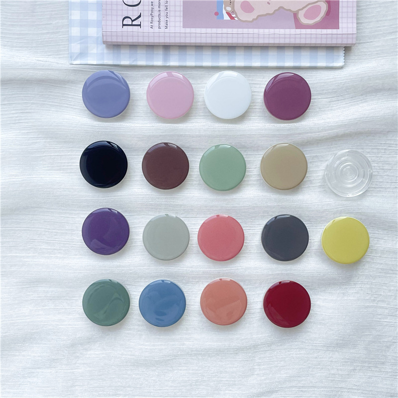 Ins Wind Solid Color Transparent Rubber Airbag Bracket - Image 4