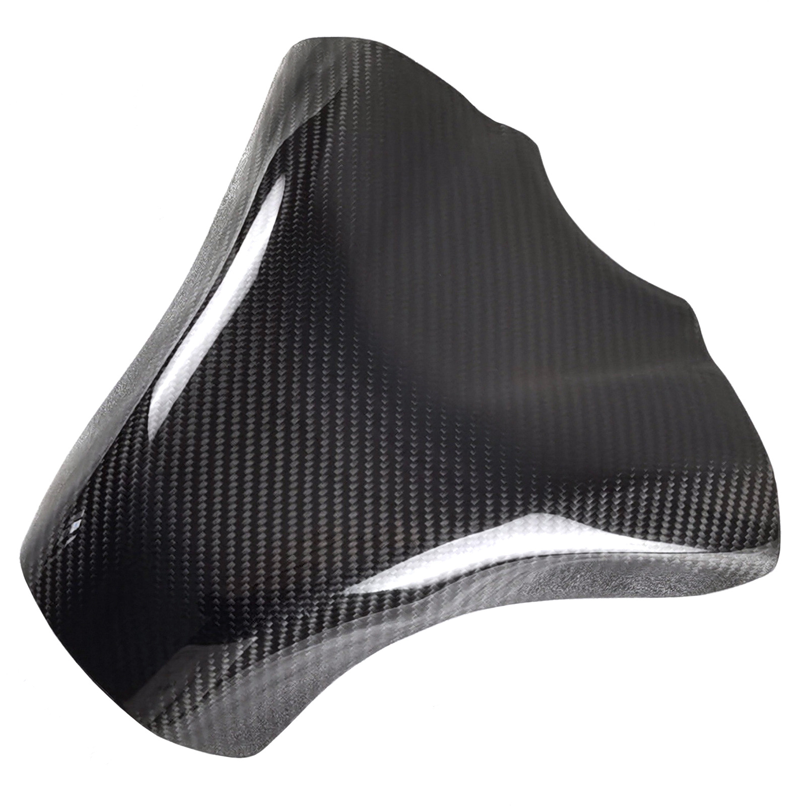 Title 5, 3K Carbon Fiber Fuel Tank Cover, Fuel Tank Prot...