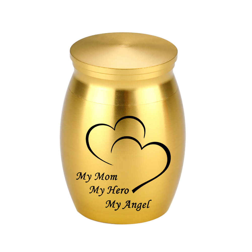 Pet Urns, Aluminum Alloy Funeral Jars, Sealed Ash Containers For Funeral Supplies 4