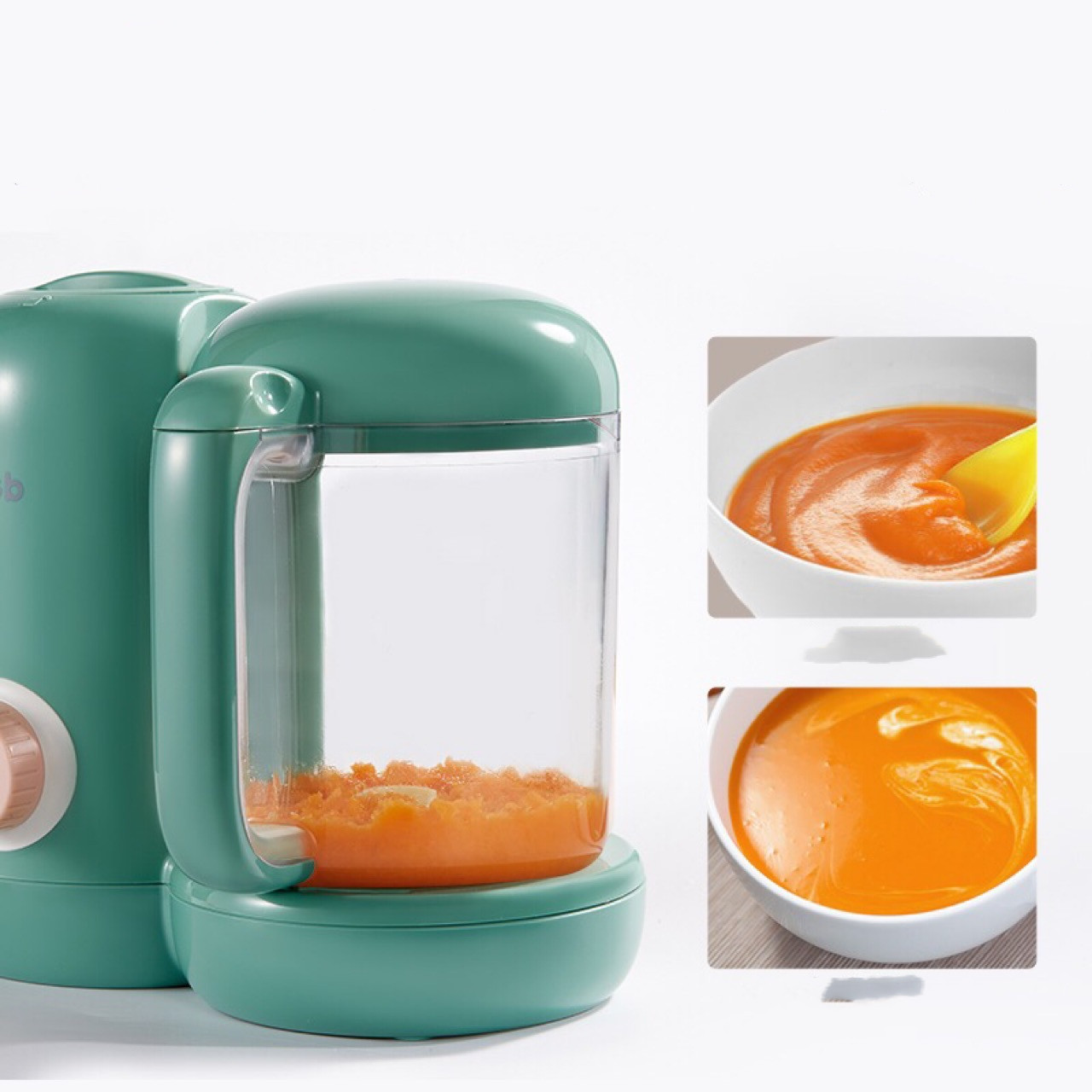 Title 2, Multifunctional Baby Cooking Machine With Compl...