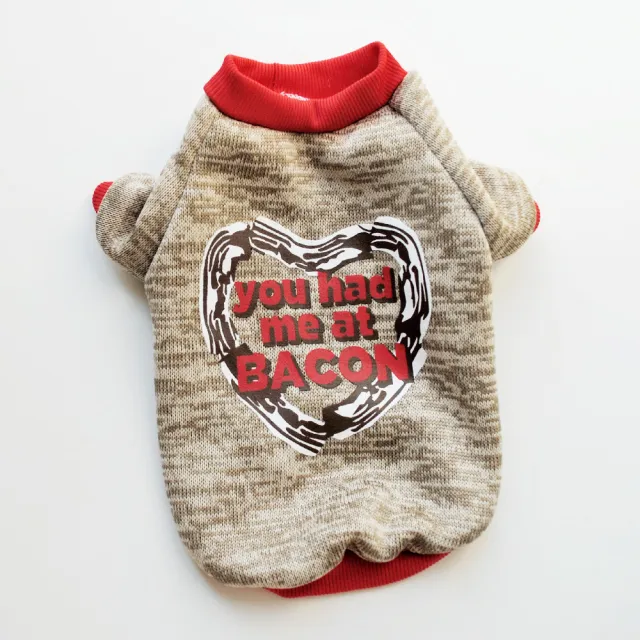 Fleece Sweater Fabric Soft And Comfortable Dog Autumn And Winter Warm Clothes Khaki - Shop at LoveMi